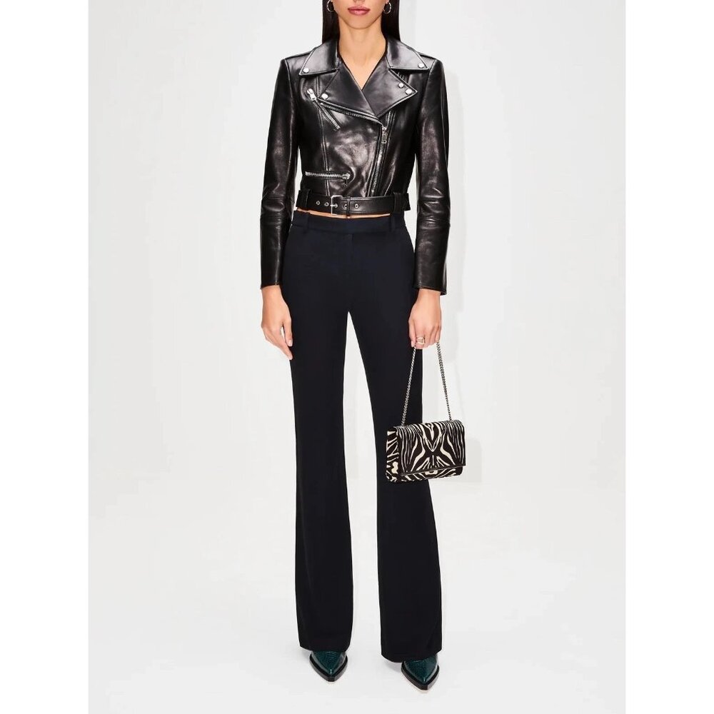 Black Boot-Cut Pants — Classic Women's Flare